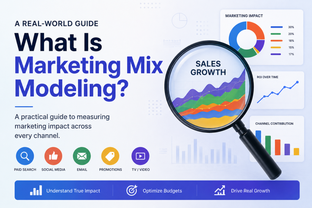 What Is Marketing Mix Modeling: A Simple Guide to Measuring Ads Across Channels Learn About Marketing Mix Modeling